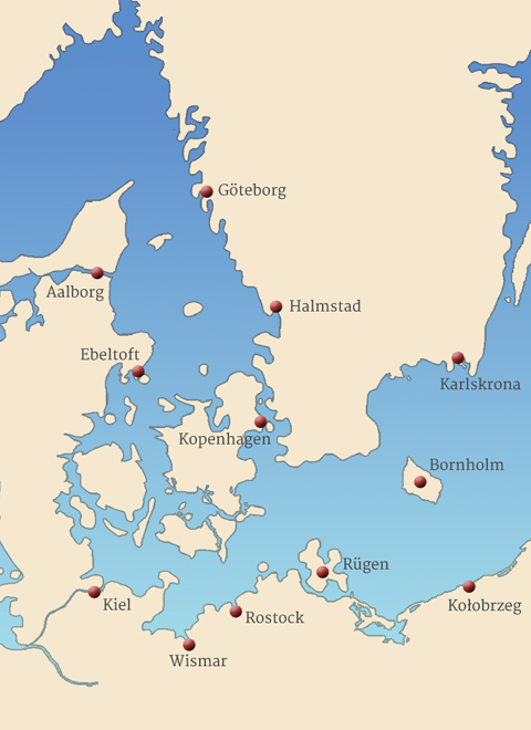 Segelrevier Ostseekarte